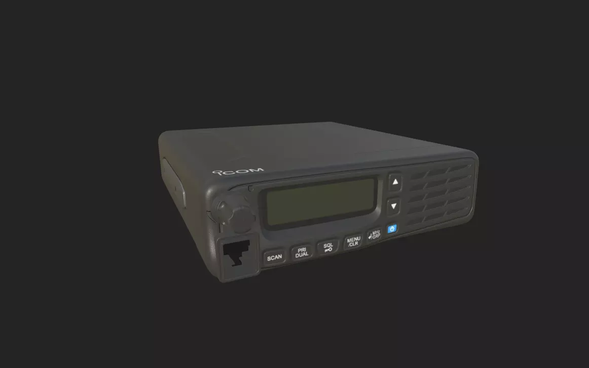 walkie talkie 3D model