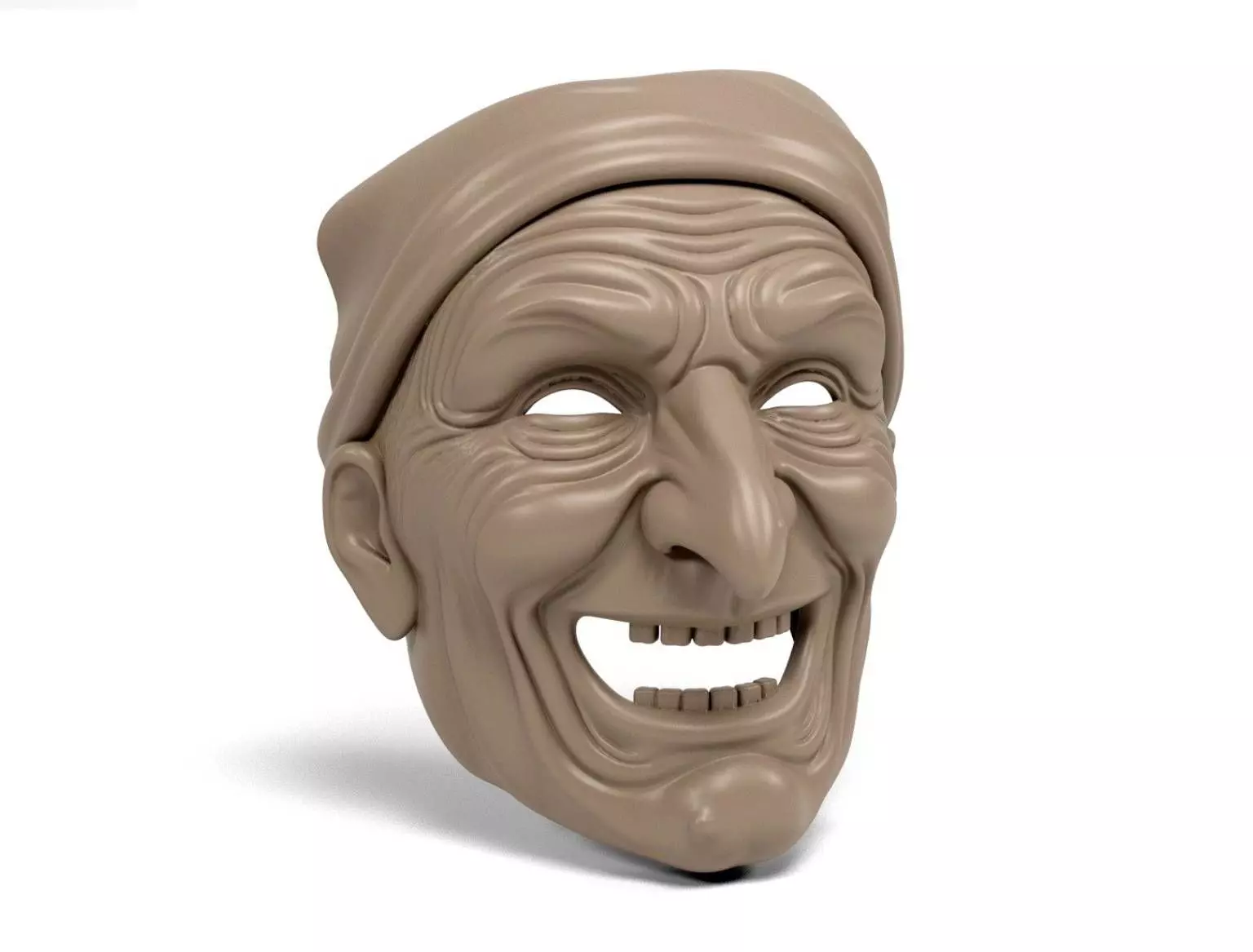 Witch mask 3D print model