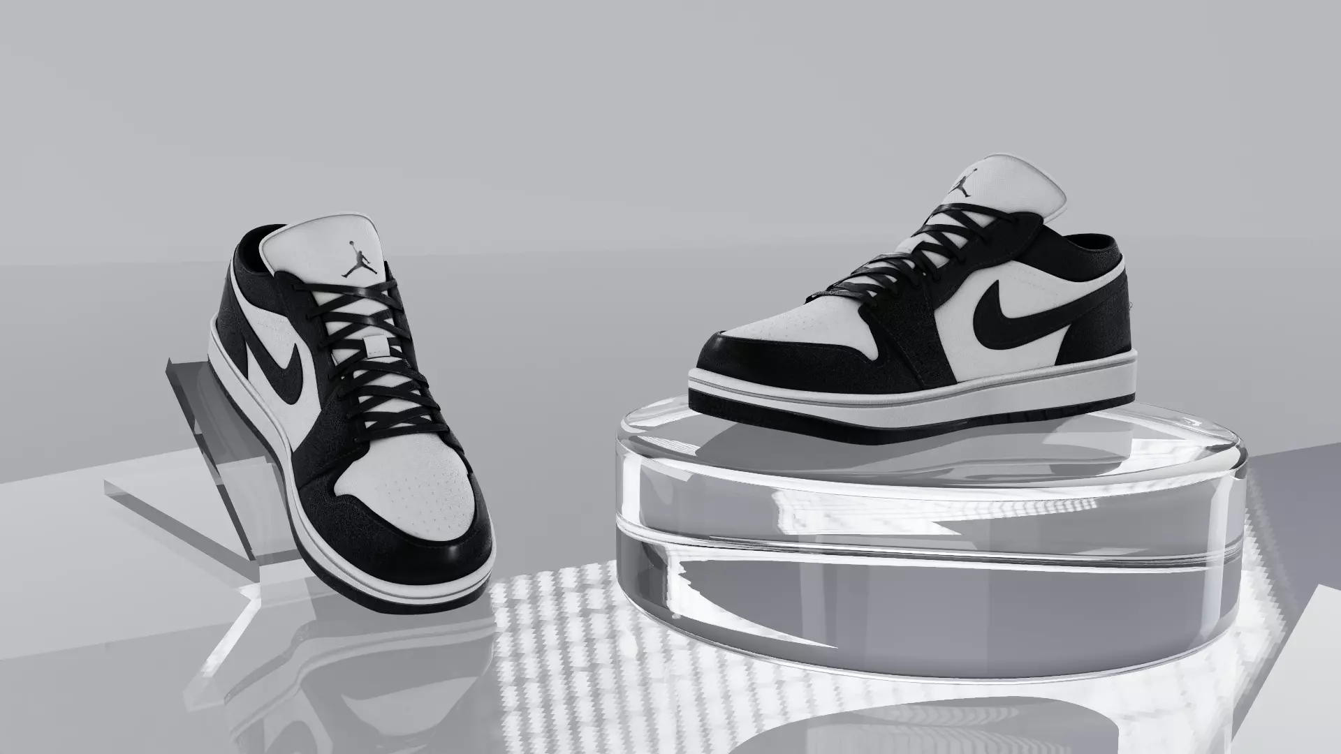 Air Jordan 1 Low Low-poly 3D model