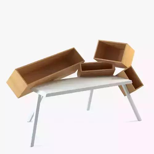 Overdose Desk 3D model