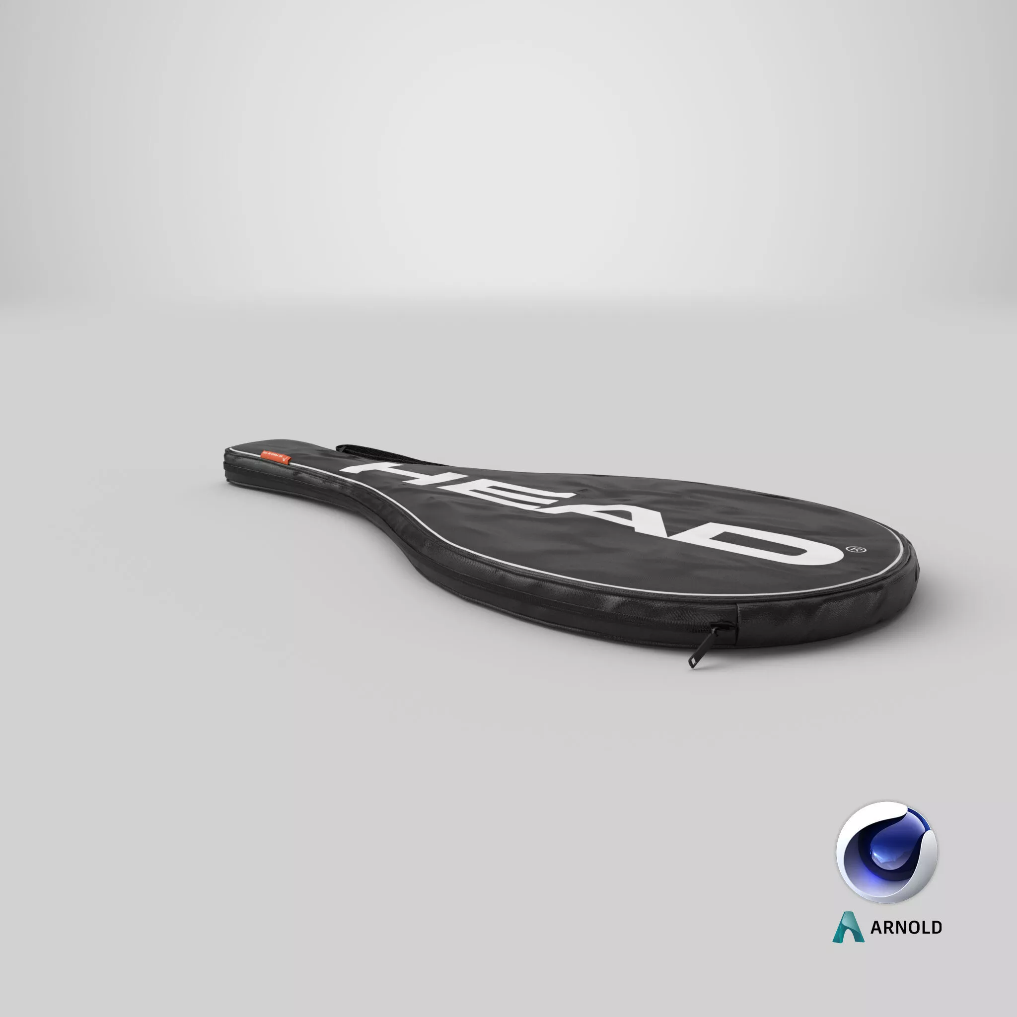 Tennis Racquet Single Bag 3D model