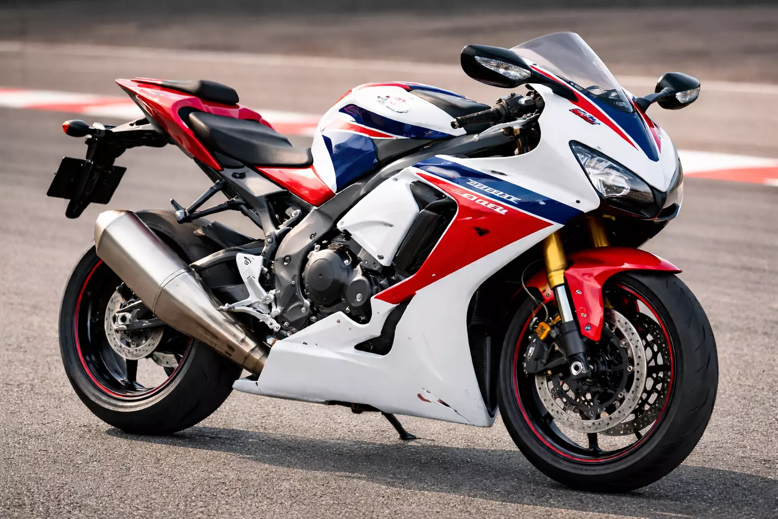 Honda CBR1000RR Fireblade Super Sport Motorcycle 3D model