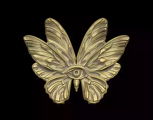 Butterfly Moth Gothic Victorian Steampunk Mystical art