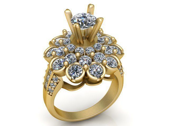 Ring T00039 3D print model_1