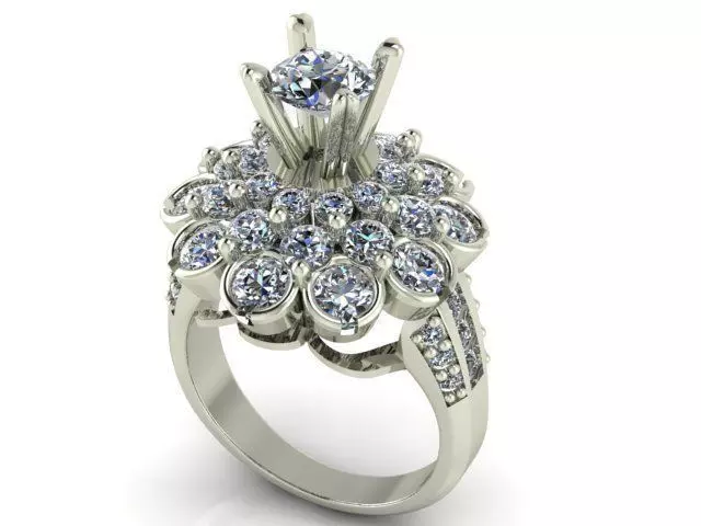 Ring T00039 3D print model_0