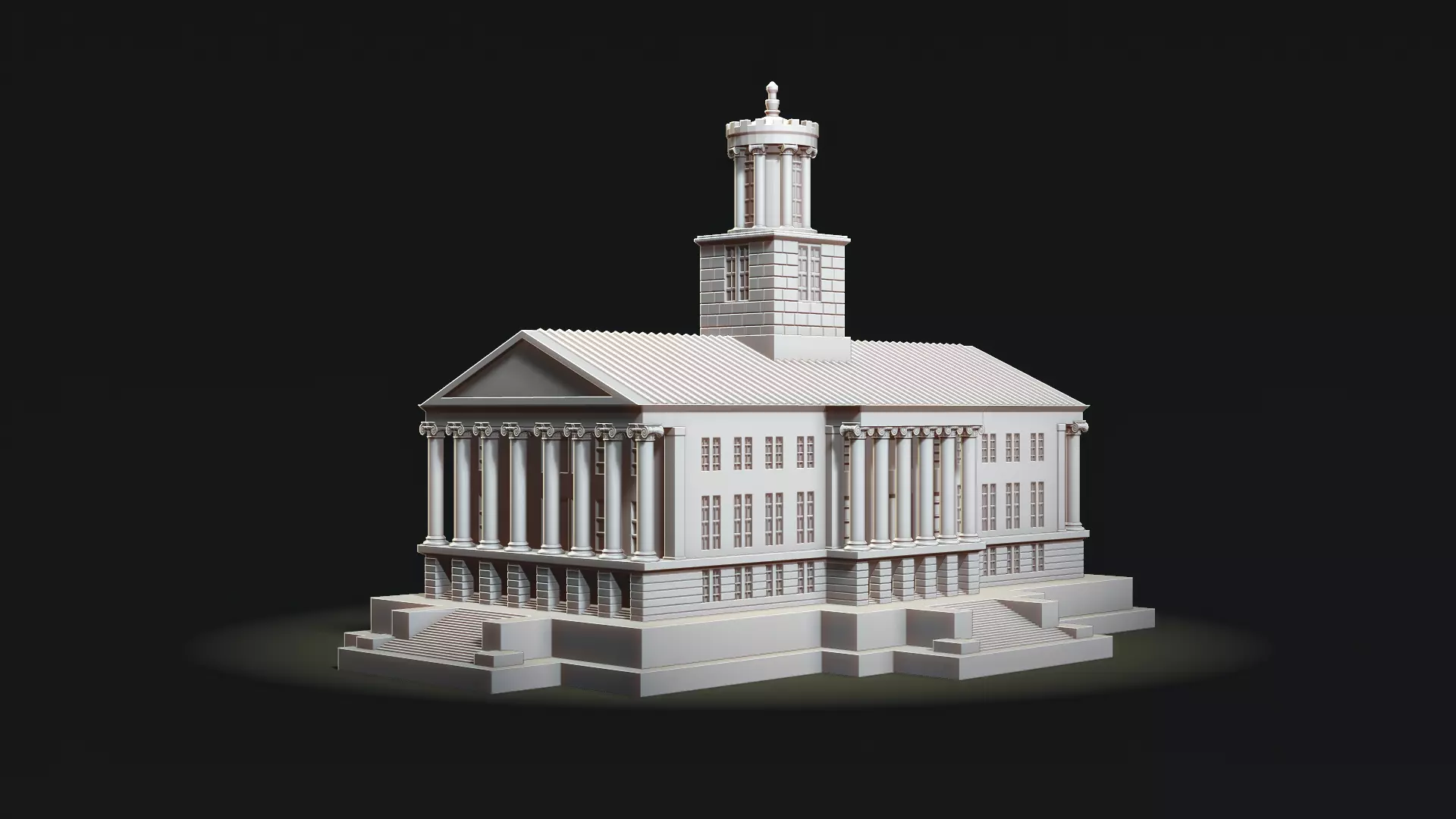 Tennessee State Capitol RoZ 3D print model