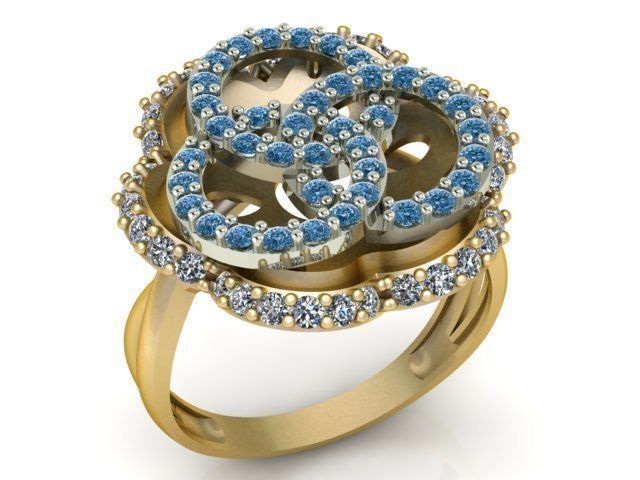 Ring T00043 3D print model_2