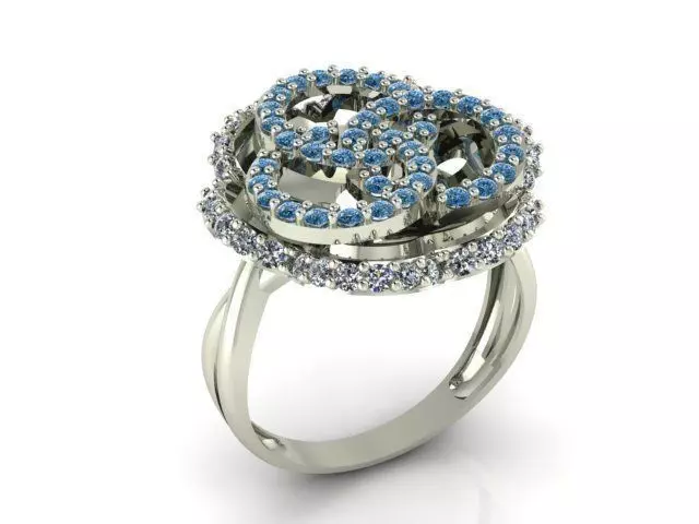 Ring T00043 3D print model_0