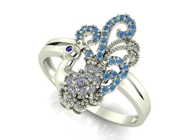 Ring T00046 3D print model_2