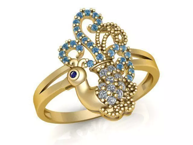 Ring T00046 3D print model_0