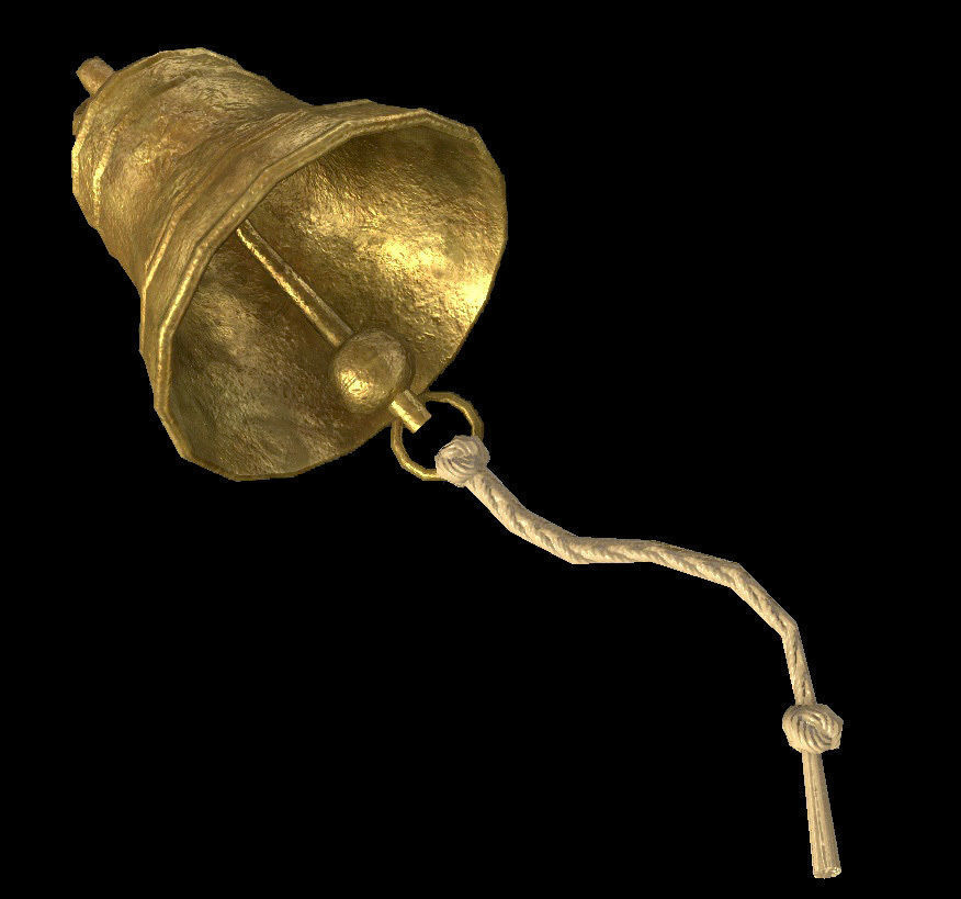 Bell - PBR - Textured Low-poly 3D model_1