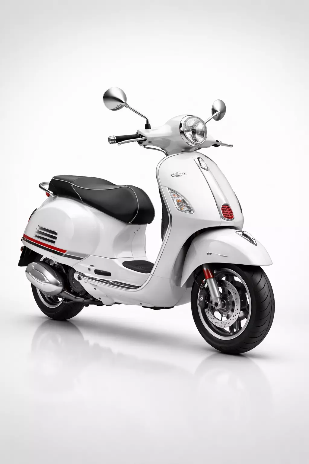 Vespa GTS Super HPE Scooter Urban City Motorbike 3D model