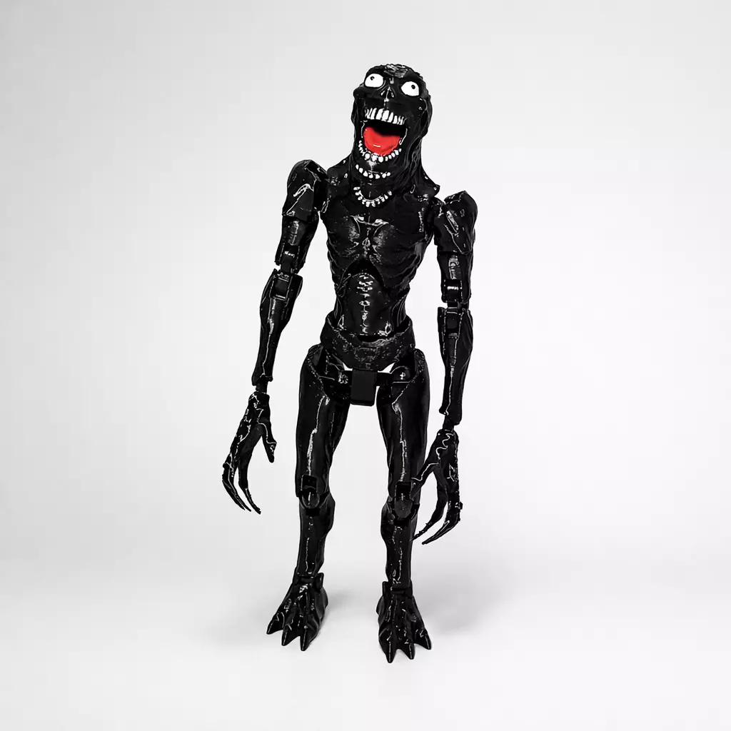 Smile Monster DUMMY 13 Articulated Doll 3D print model