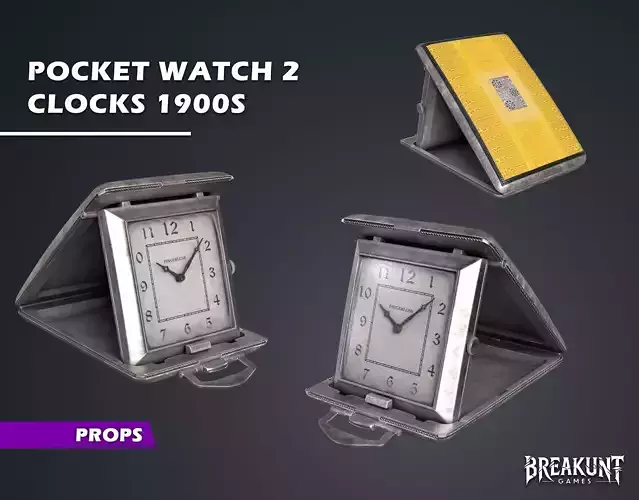 Pocket Watch 2 - Clocks 1900s