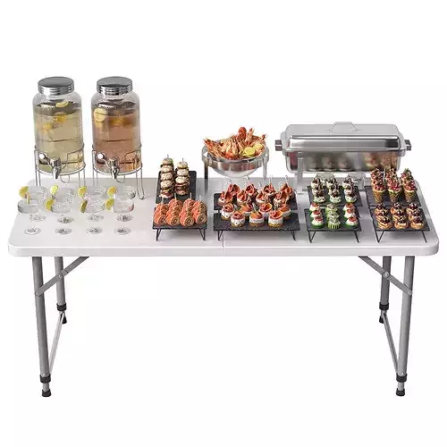 Outdoor food 3D model