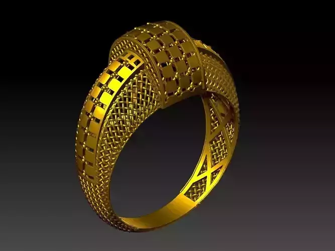 light weight ring  STL file  ready for print 3D print model