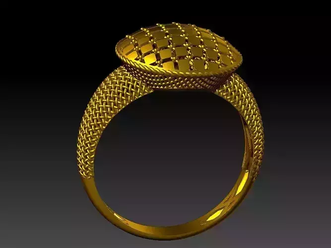 light weight ring  STL file  ready for print 3D print model