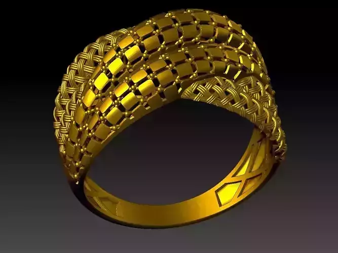 light weight ring  STL file  ready for print 3D print model