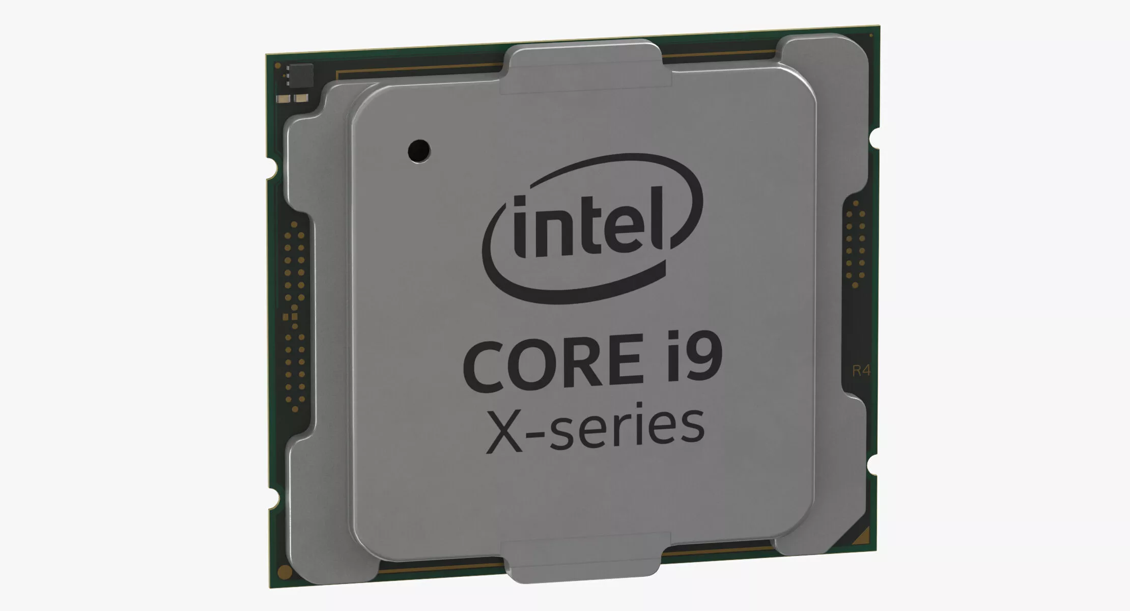 Intel i9 9980XE CPU 3D model
