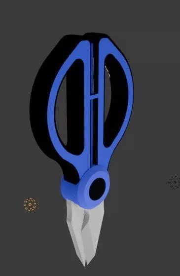 Electrician Scissors 3D model