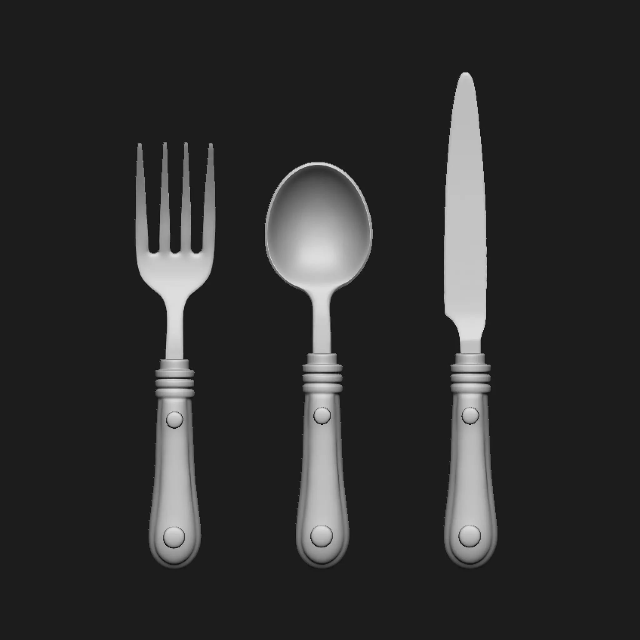 Cottage Cutlery 3D print model