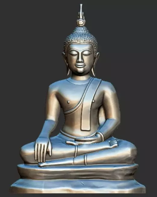 Buddha Sculpture 3d print model EP2 3D print model