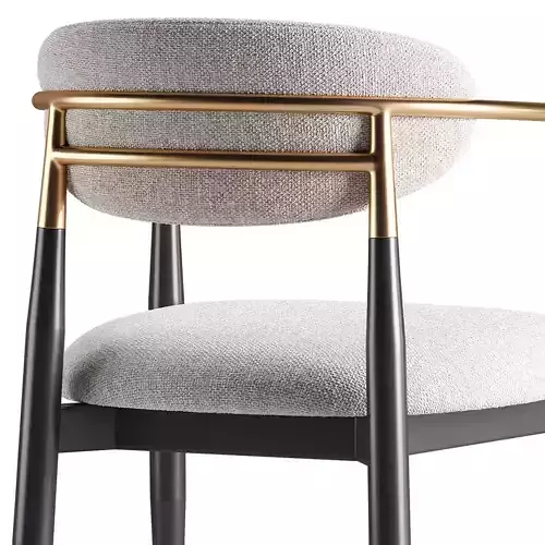 Amy Dining Chair 3D model 6