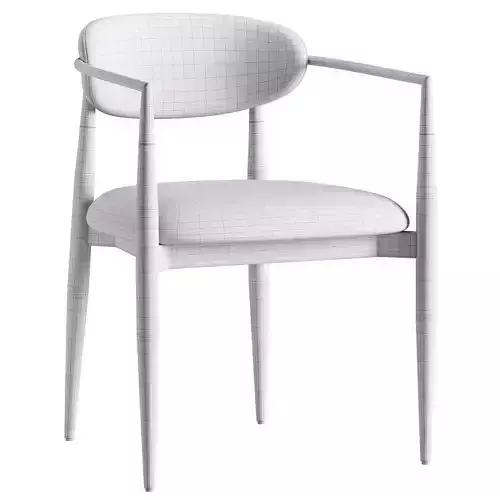 Amy Dining Chair 3D model 7