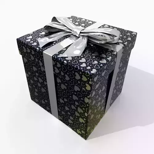 Gift Box - Regular with Glossy Tied Ribbon Bow