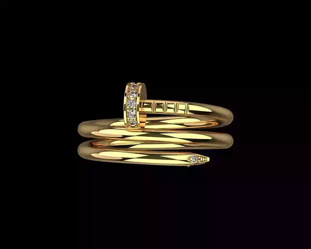 Juste un Clou Nail ring double 20 Size N172
