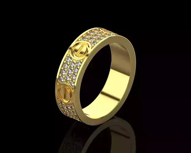 Love Diamonds Ring 16 Size N155