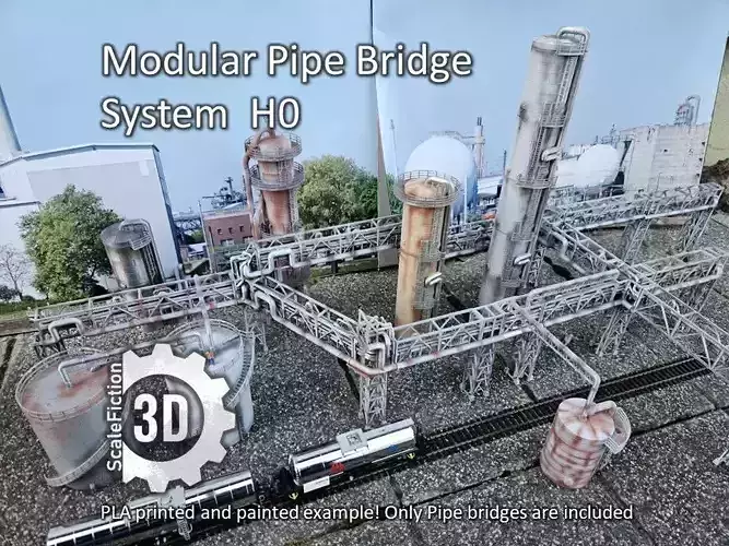 Modular Pipe Bridge System  H0