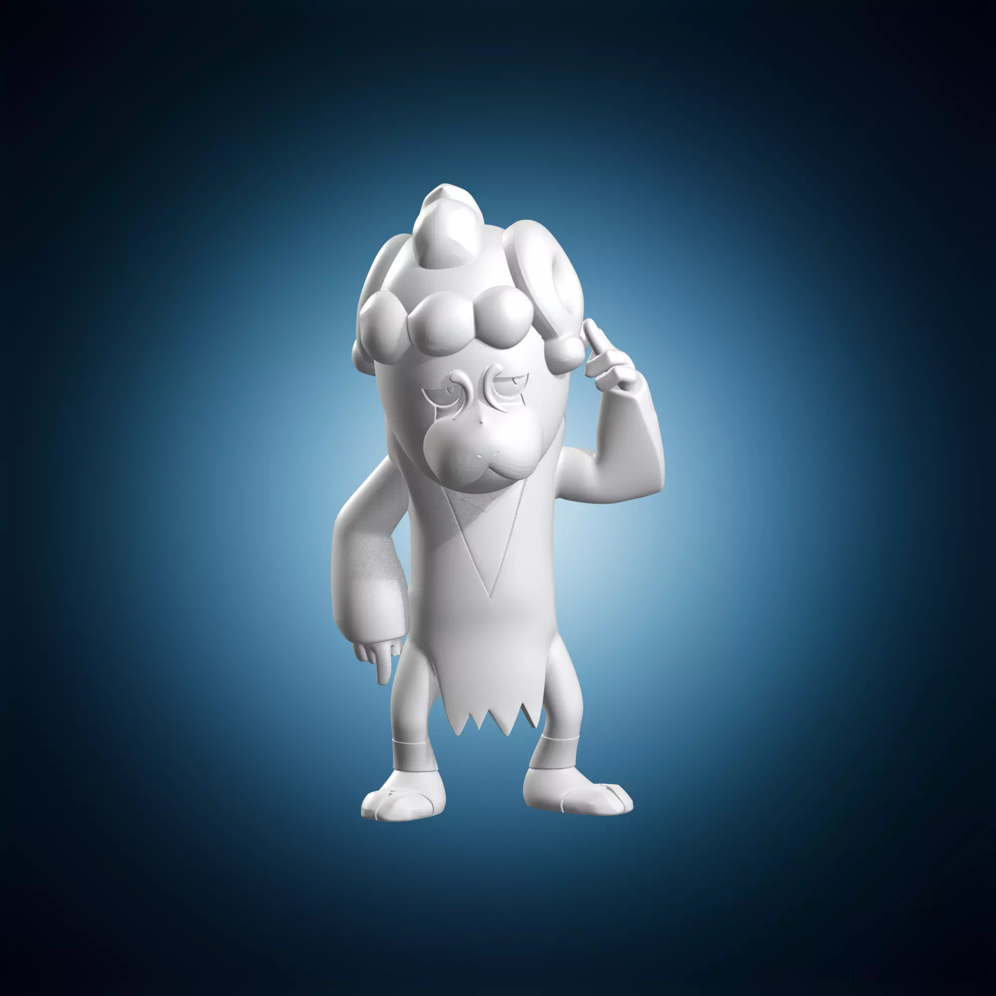 Galarian Mr Mime Miniature Figure 3D print model