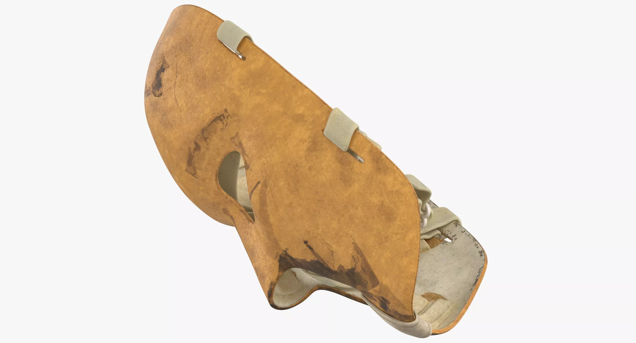 Old Hockey Mask Laying 3D model