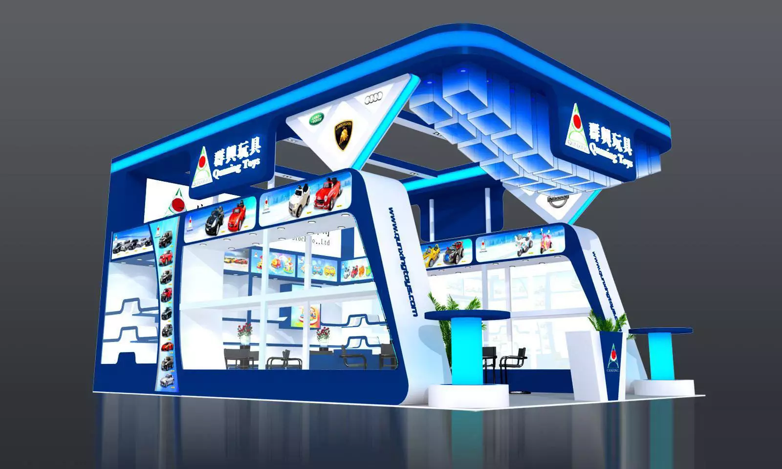 Exhibition - Area - 9X6-3DMAX2010-0108 3D model