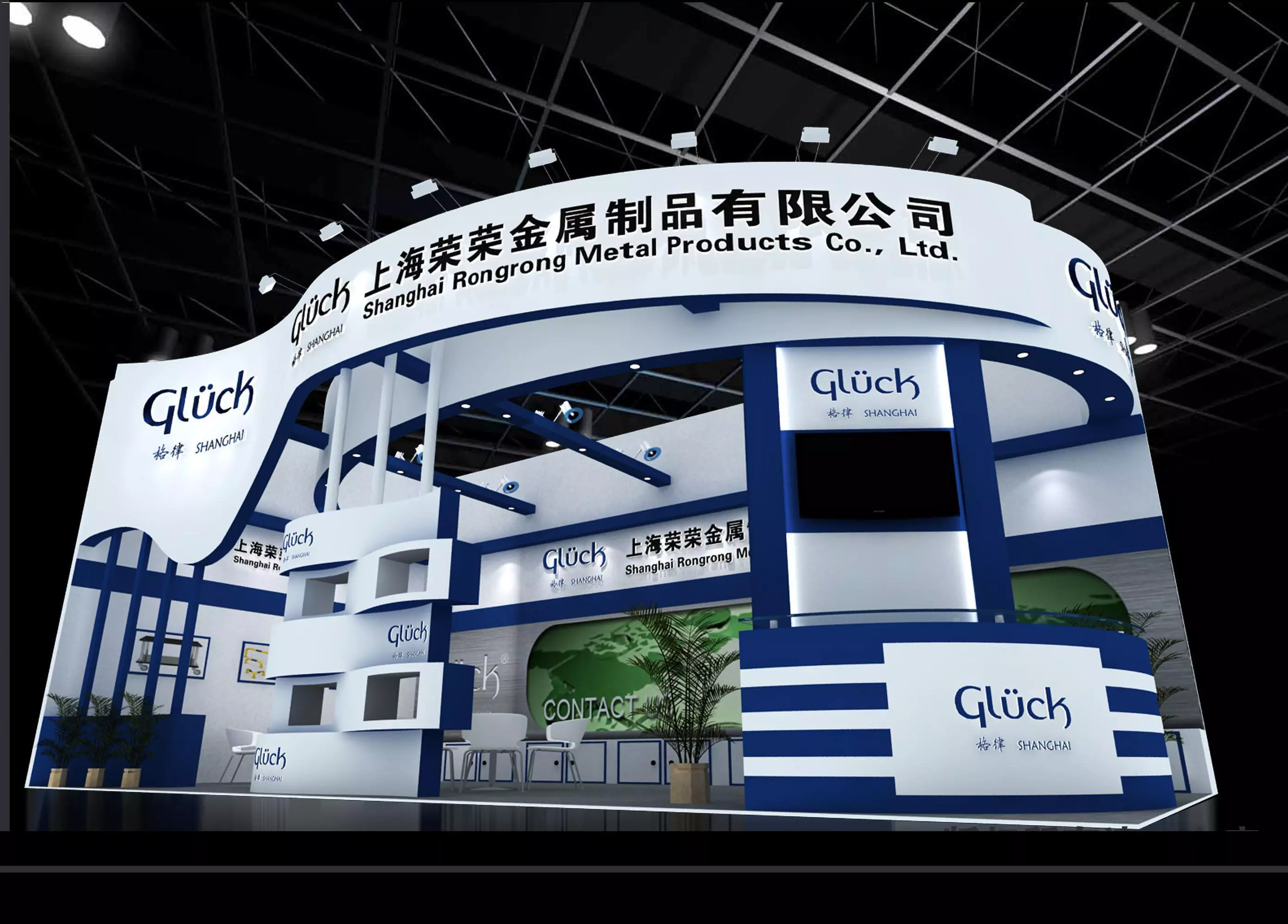 Exhibition - Area -10X5-3DMAX2009-018 3D model