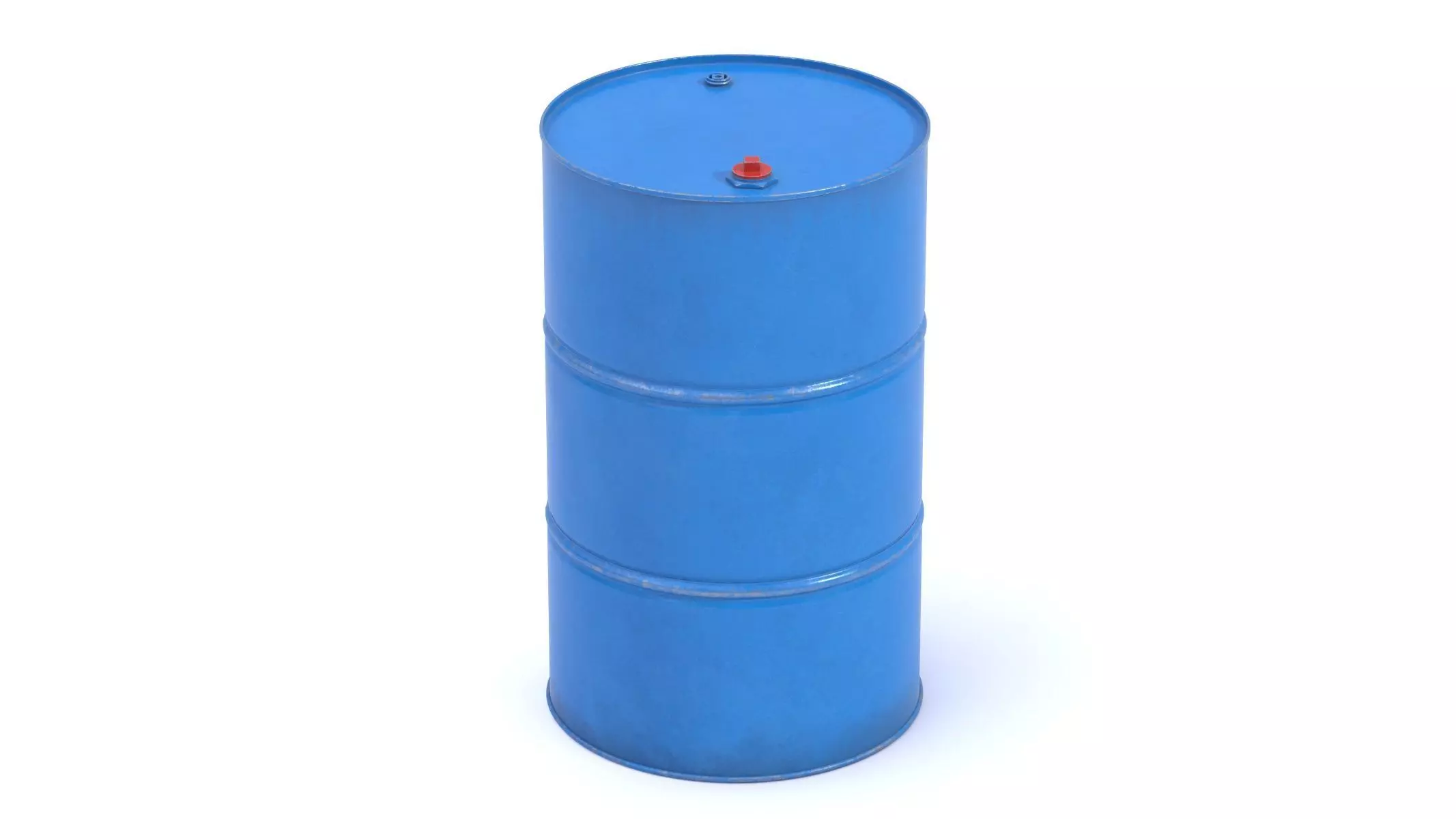Metal Barrel 3D model
