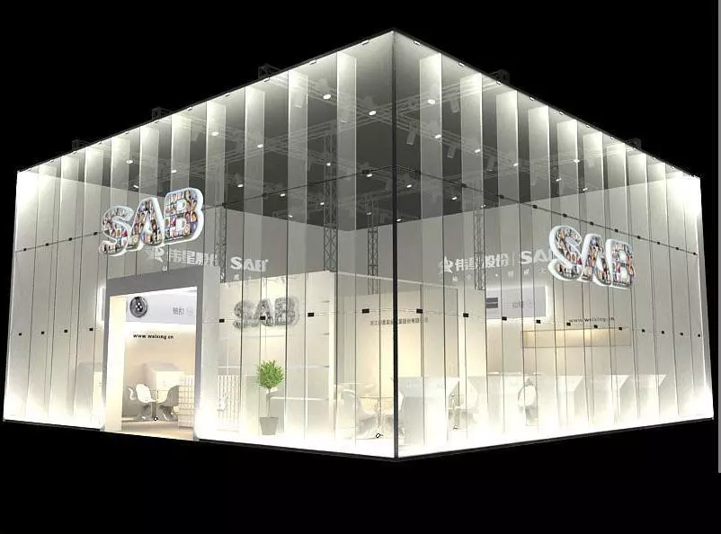 Exhibition - Area -10X10-3DMAX2009-051 3D model