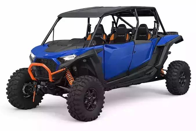 Polaris RZR XP 4 1000 UTV Low Poly Off Road Buggy