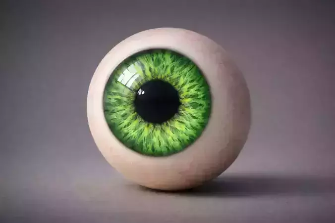 Human eye Procedural 4K Fantasy Magenta Eye Shader