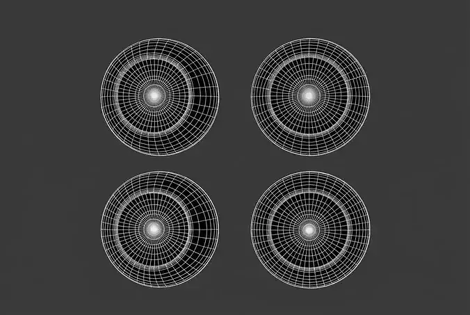 Human eye Procedural 4K Realistic Green Eye Shader