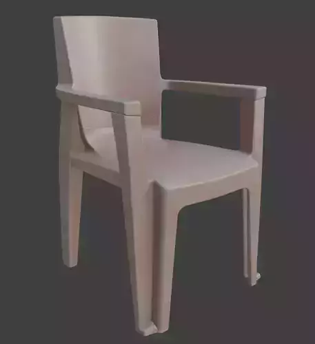 Realistic Plastic chair