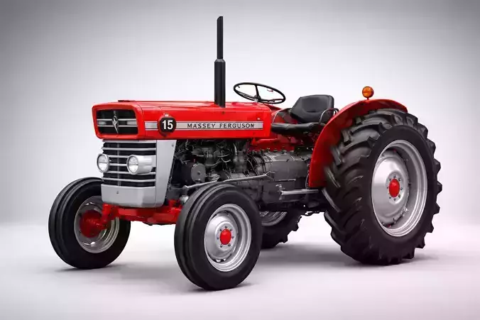 Massey Ferguson 135 Farm Tractor Agricultural Vehicle