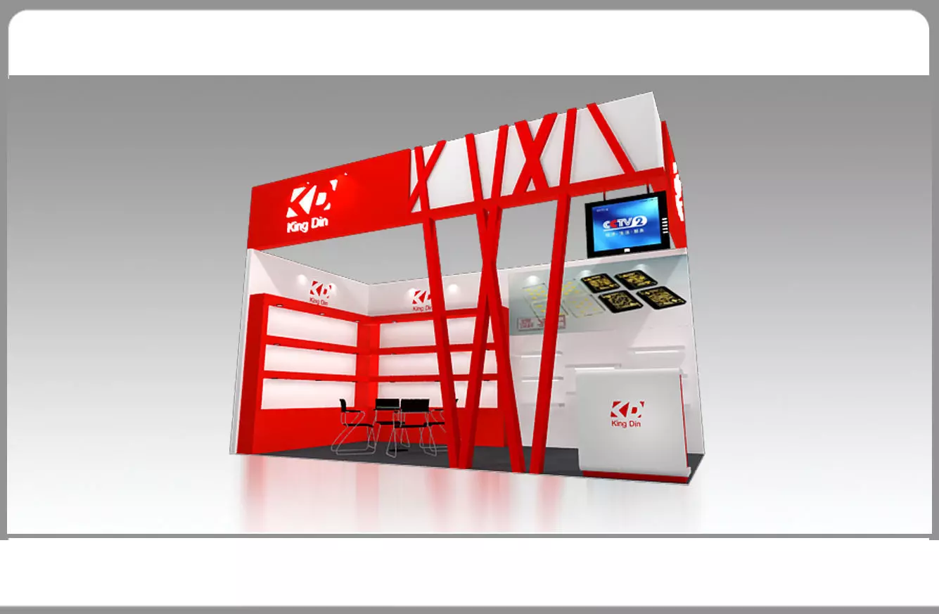 Exhibition - Area - 3X6-3DMAX2009-22 3D model
