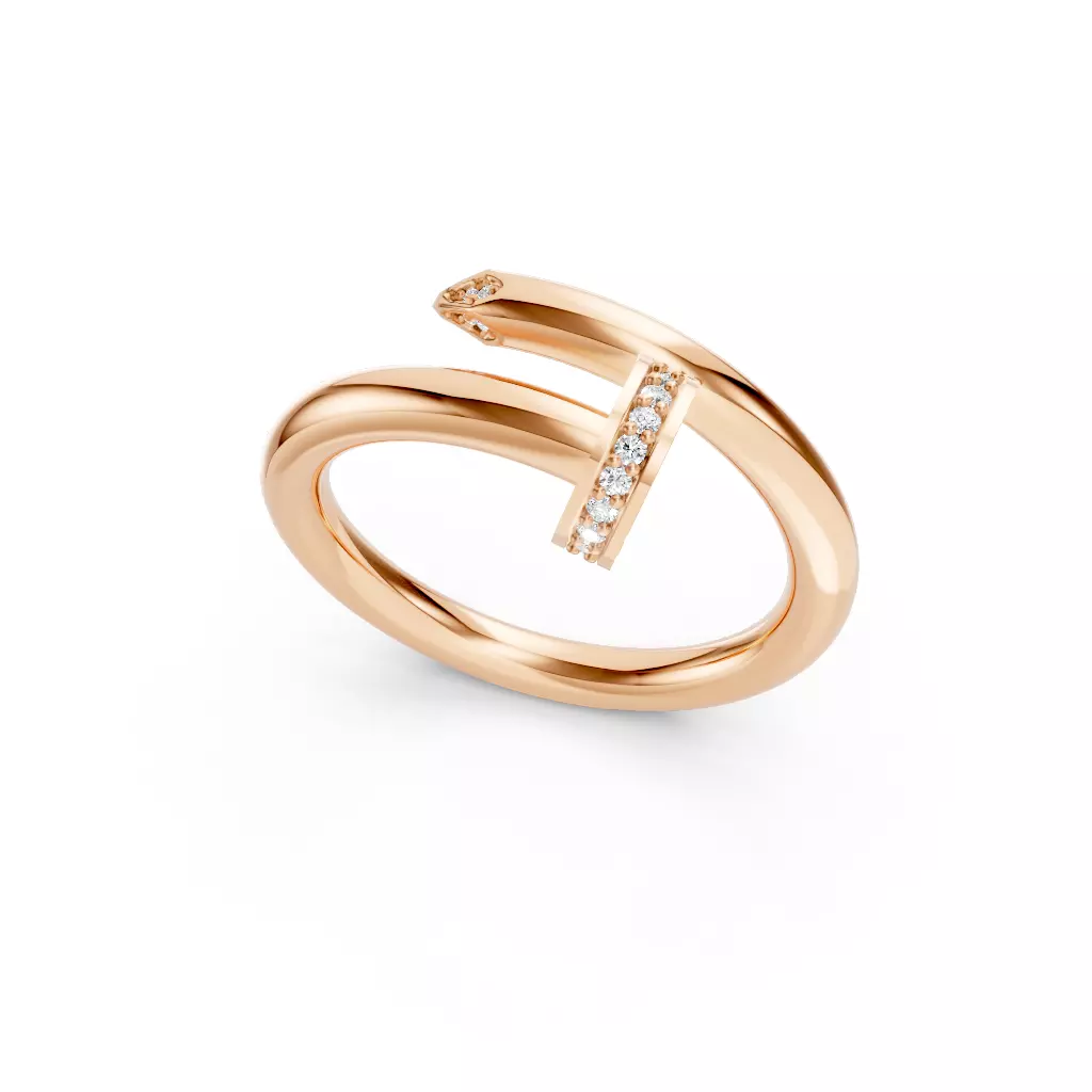 Pave Ring 3D print model