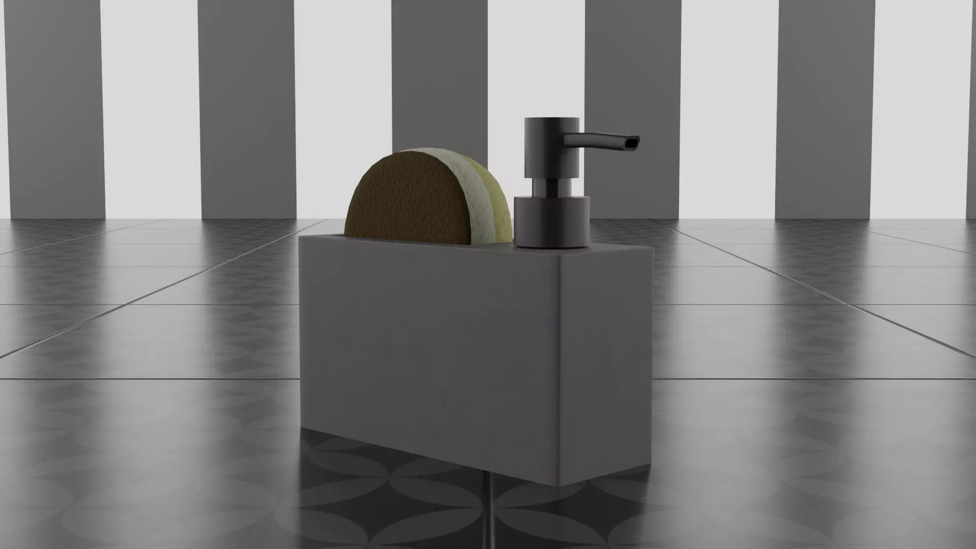 Kitchen Soap Dispenser IK 3D model