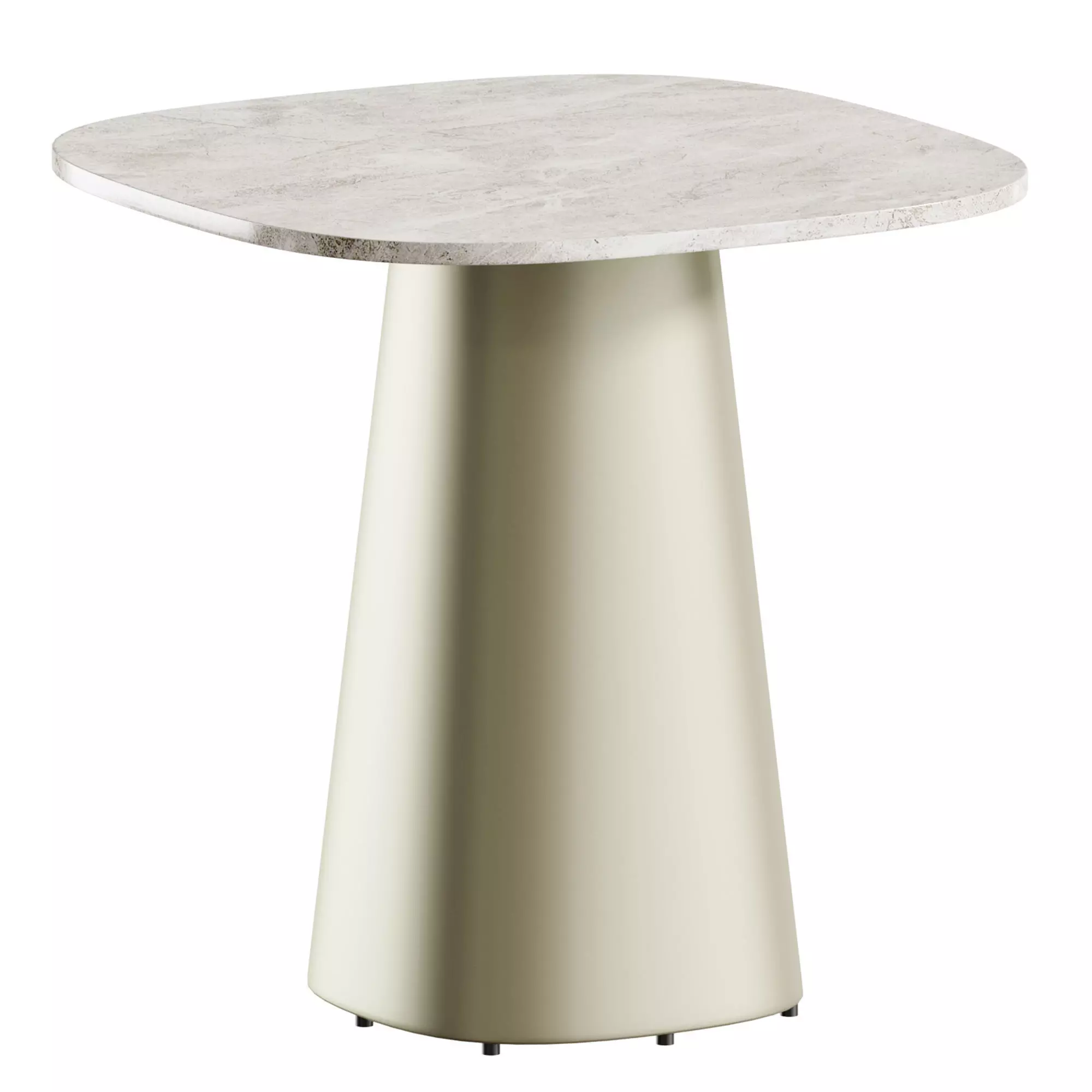 Antonia coffee table in beige 3D model