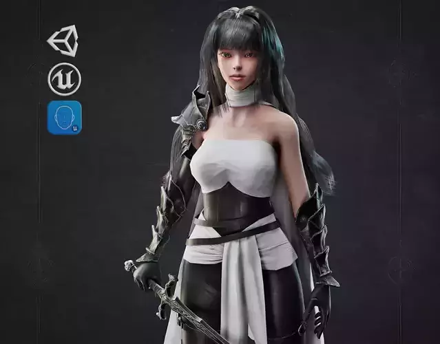 Vaelith - Game Ready Female Character