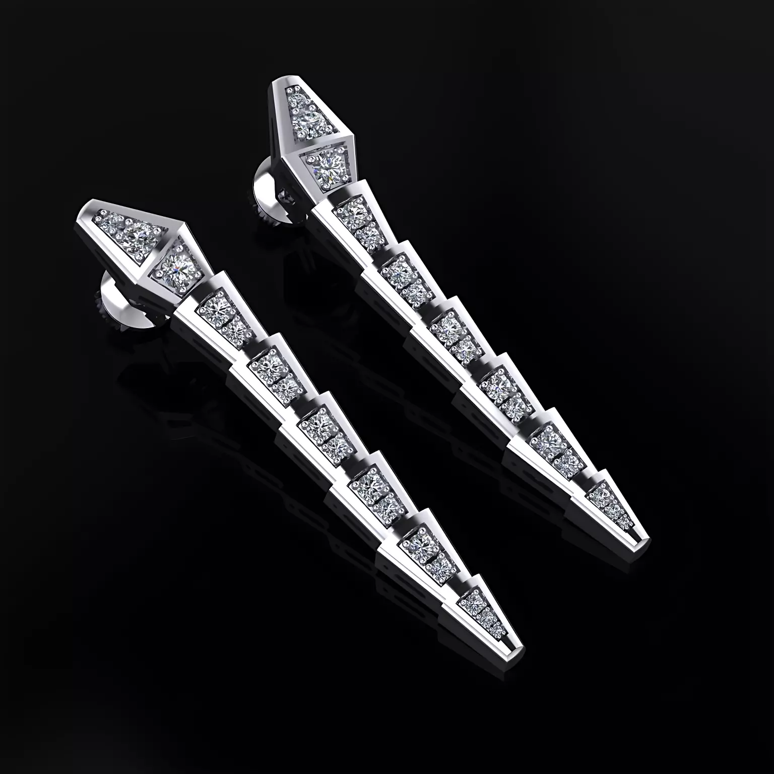 Snake Earring 3D print model