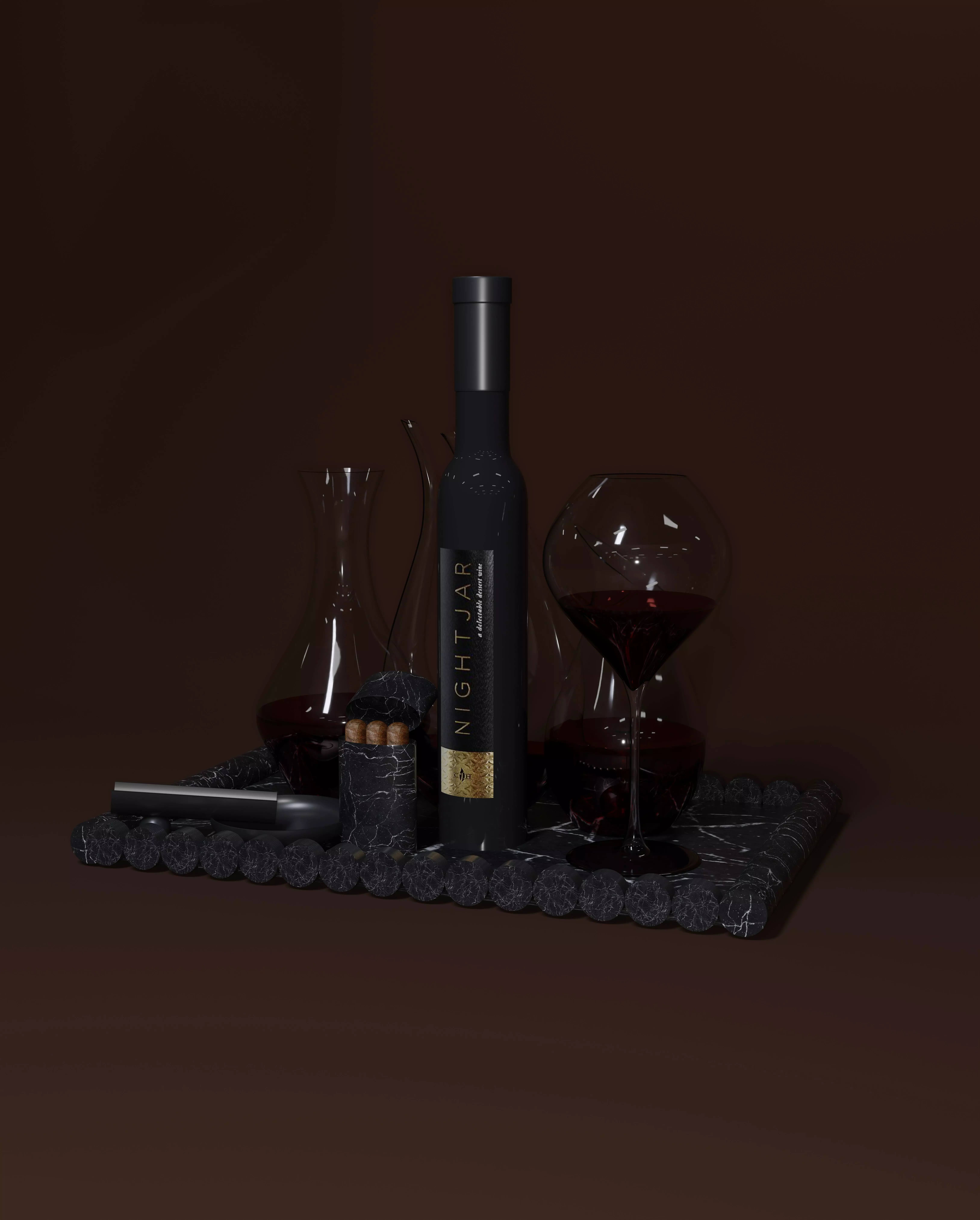 After House Set 3D model